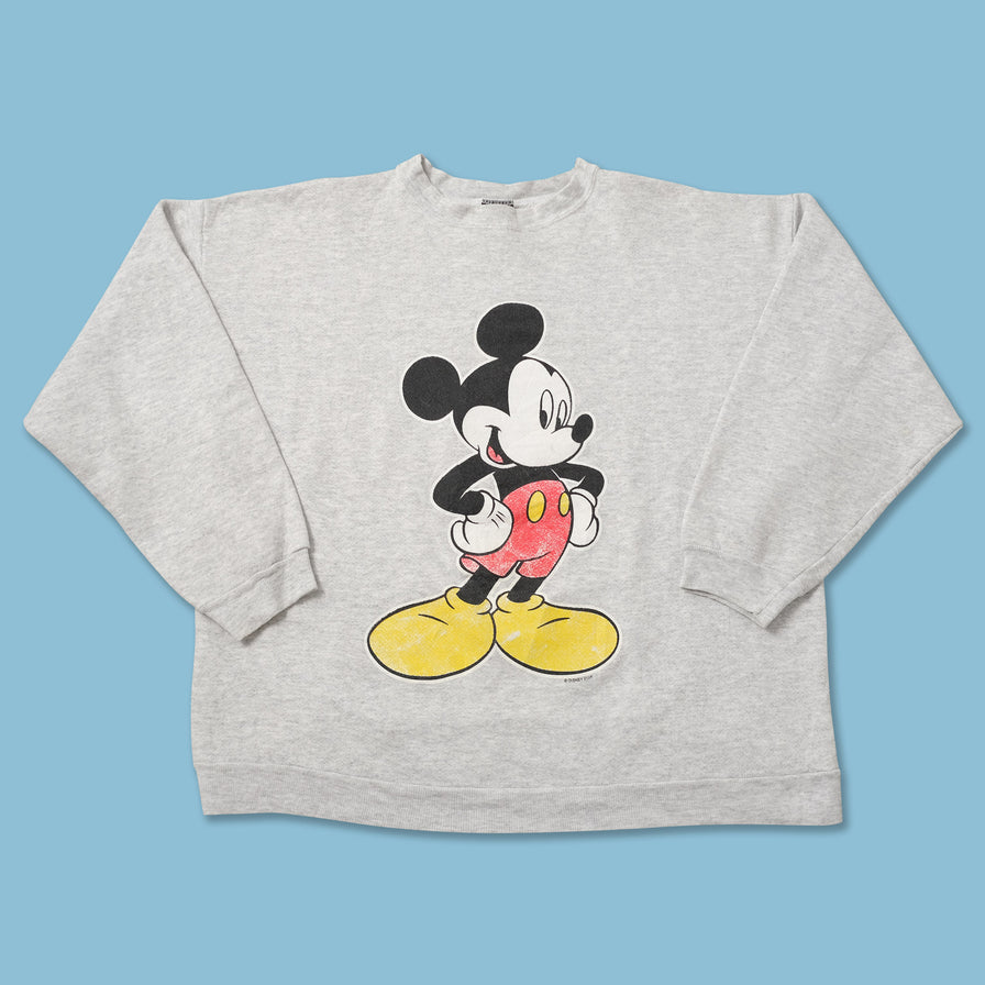 Vintage Mickey Mouse Sweater Large 