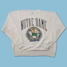 Vintage Notre Dame Sweater XLarge 
