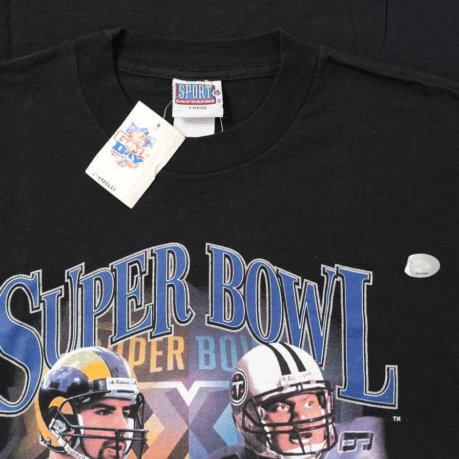 Vintage 2000 Super Bowl T-Shirt Large 