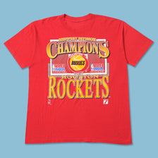 Vintage 1993 Houston Rockets T-Shirt Medium 