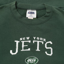 Vintage New York Jets Sweater Large 