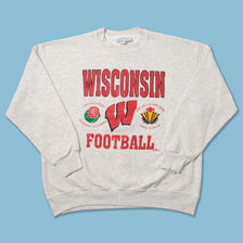 Vintage Wisconsin Badgers Sweater XLarge 