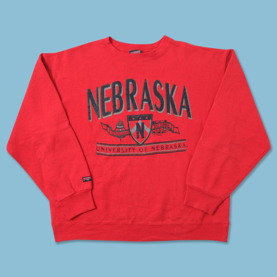 Vintage Nebraska Sweater Large 