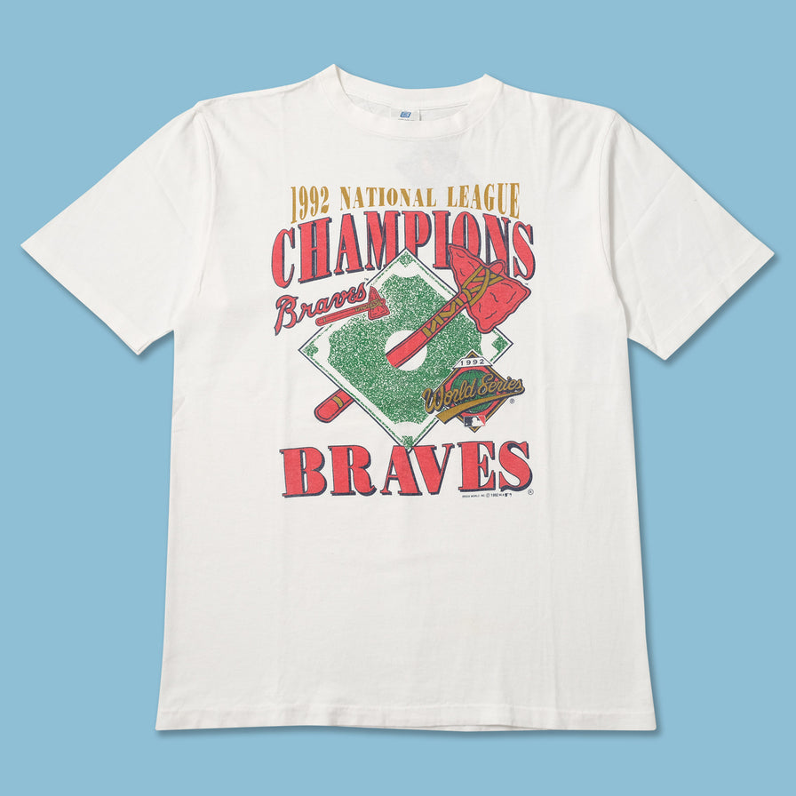 Vintage 1992 Atlanta Braves T-Shirt Medium 