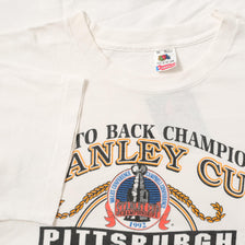 Vintage 1992 Pittsburgh Penguins T-Shirt XLarge 