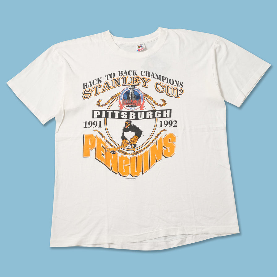 Vintage 1992 Pittsburgh Penguins T-Shirt XLarge 