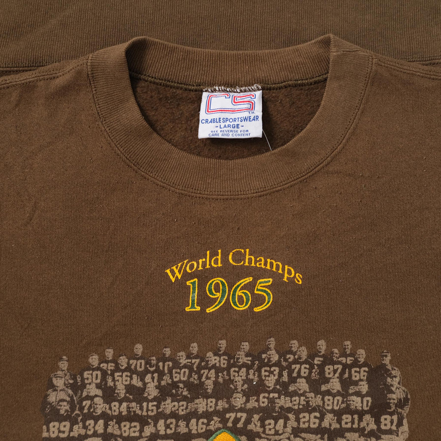 Vintage Greenbay Packers Sweater Large 