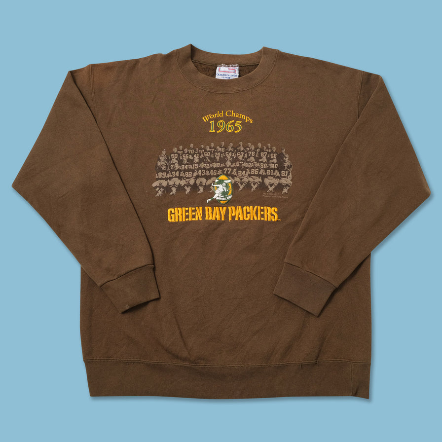 Vintage Greenbay Packers Sweater Large 