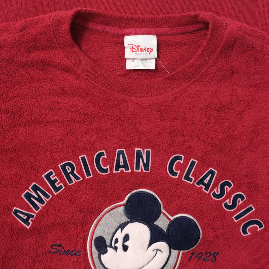 Vintage Mickey Mouse Fleece Medium 