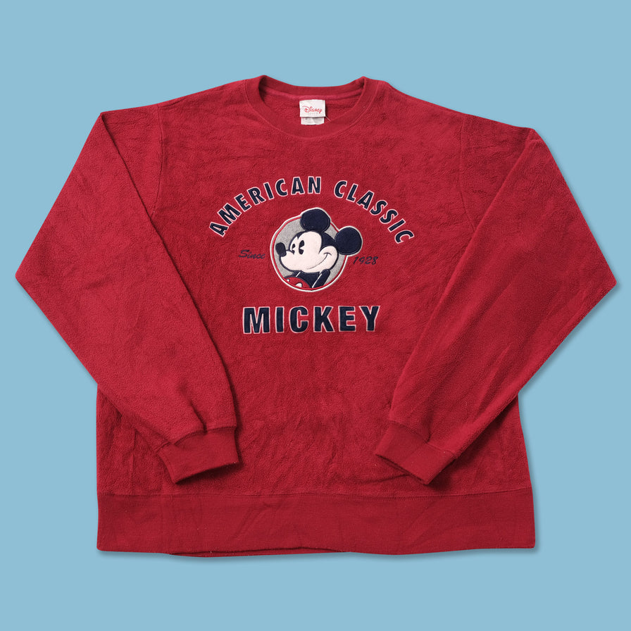 Vintage Mickey Mouse Fleece Medium 