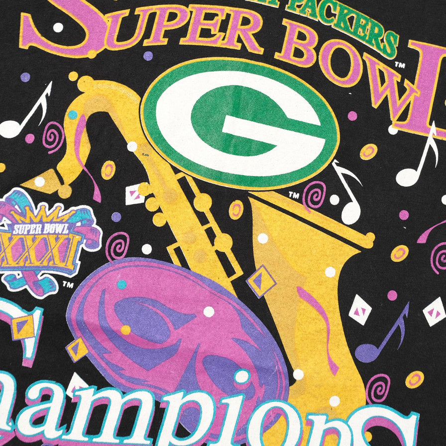 Vintage 1997 Greenbay Packers T-Shirt Large 