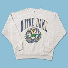 Vintage Notre Dame Sweater XLarge 