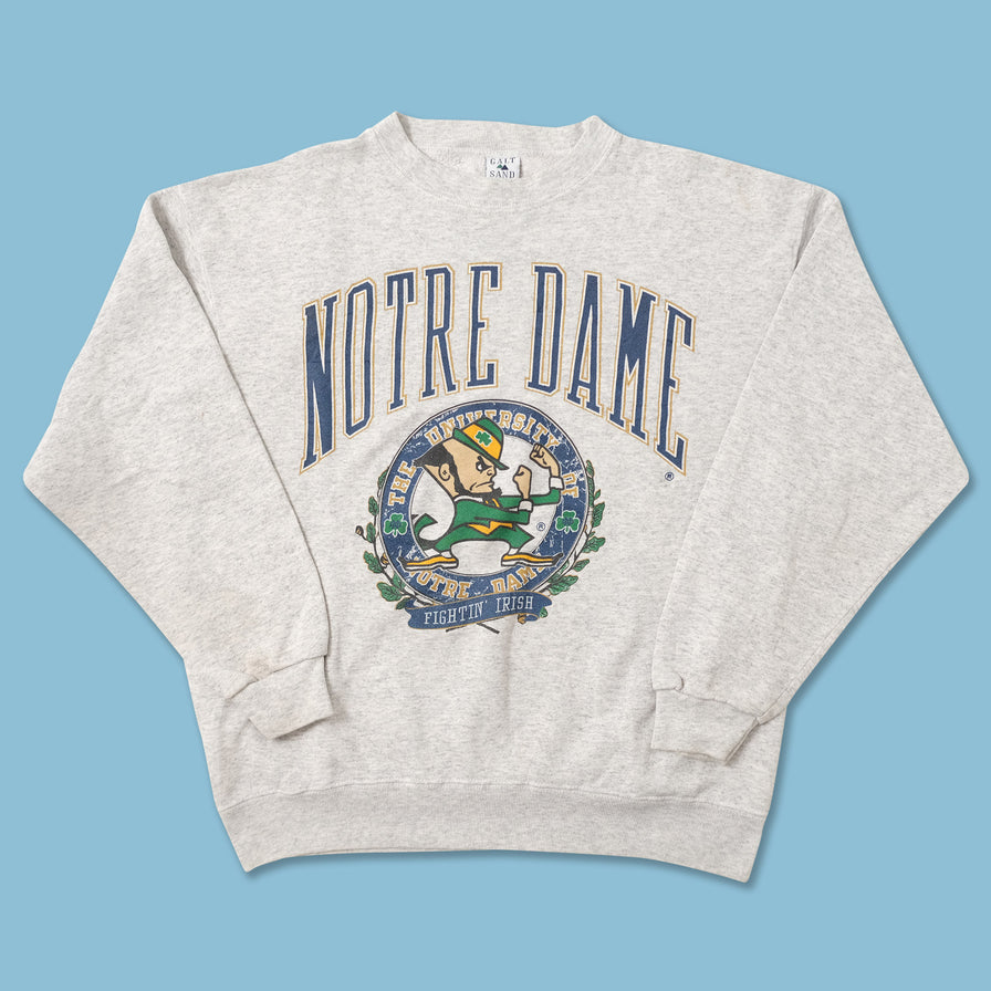 Vintage Notre Dame Sweater XLarge 