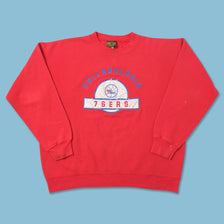 Vintage Philadelphia 76ers Sweater XLarge 