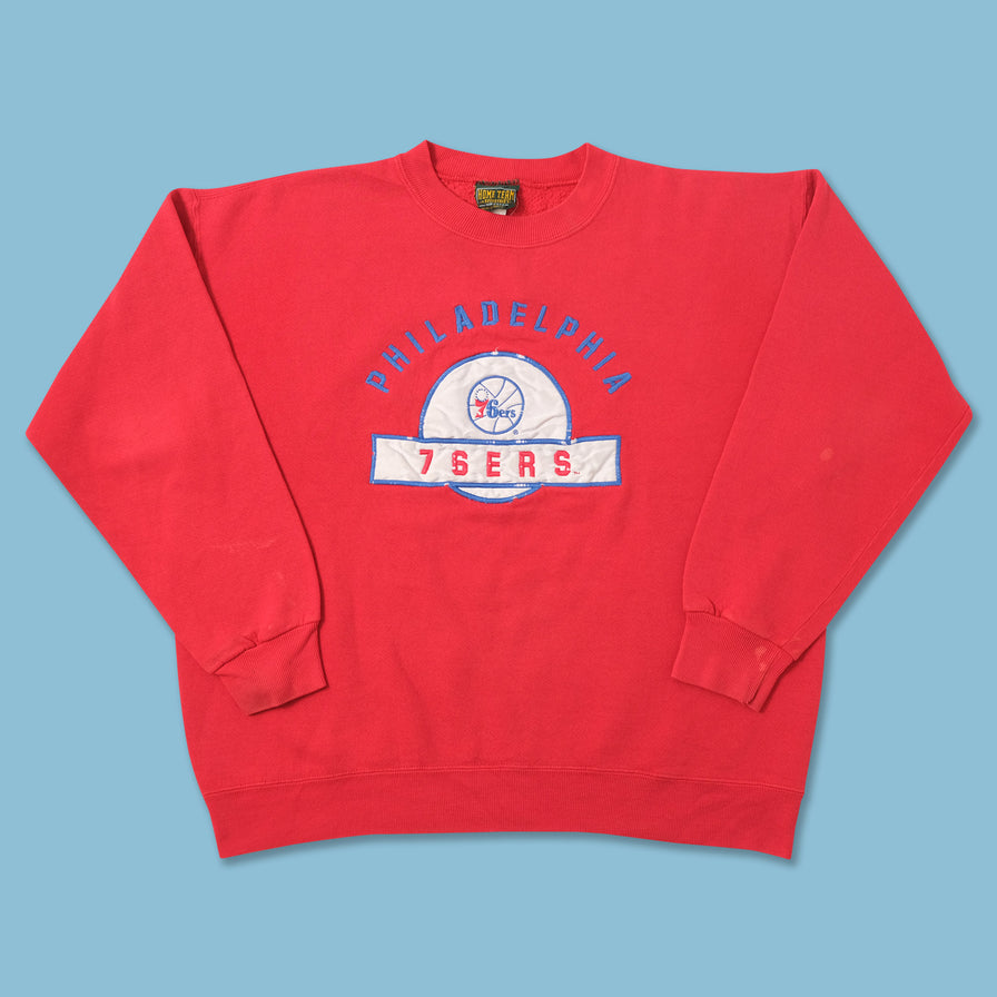 Vintage Philadelphia 76ers Sweater XLarge 