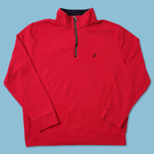 Vintage Nautica Q-Zip Sweater XLarge 