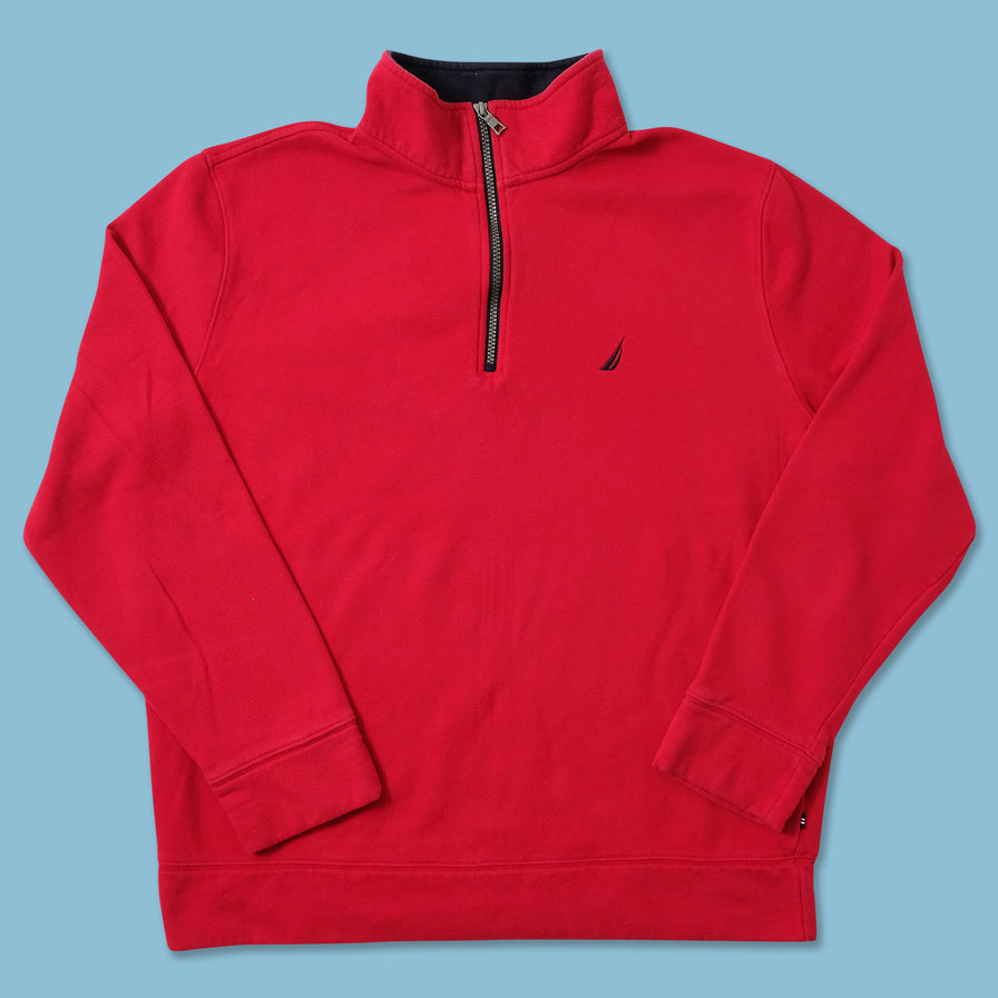 Vintage Nautica Q-Zip Sweater XLarge 