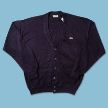Vintage Lacoste Knit Cardigan XLarge 