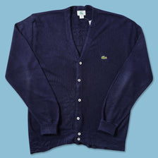 Vintage Izod Lacoste Knit Cardigan Medium 