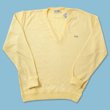 Vintage Lacoste Knit Sweater Medium 