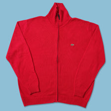 Vintage Lacoste Knit Jacket Large 
