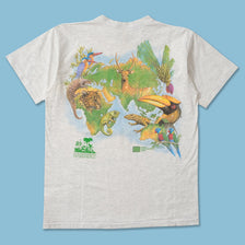 Vintage Rainforest Animal T-Shirt Medium 