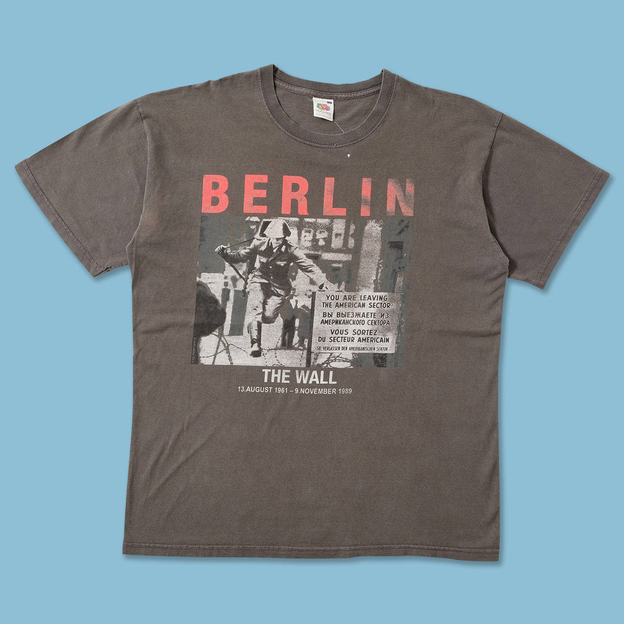 Vintage Berlin Wall T-Shirt Large 