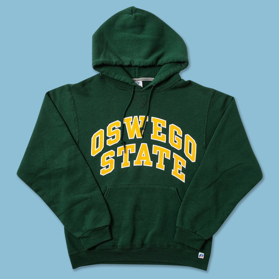 Vintage Russell Athletic Oswego State Hoody Small 