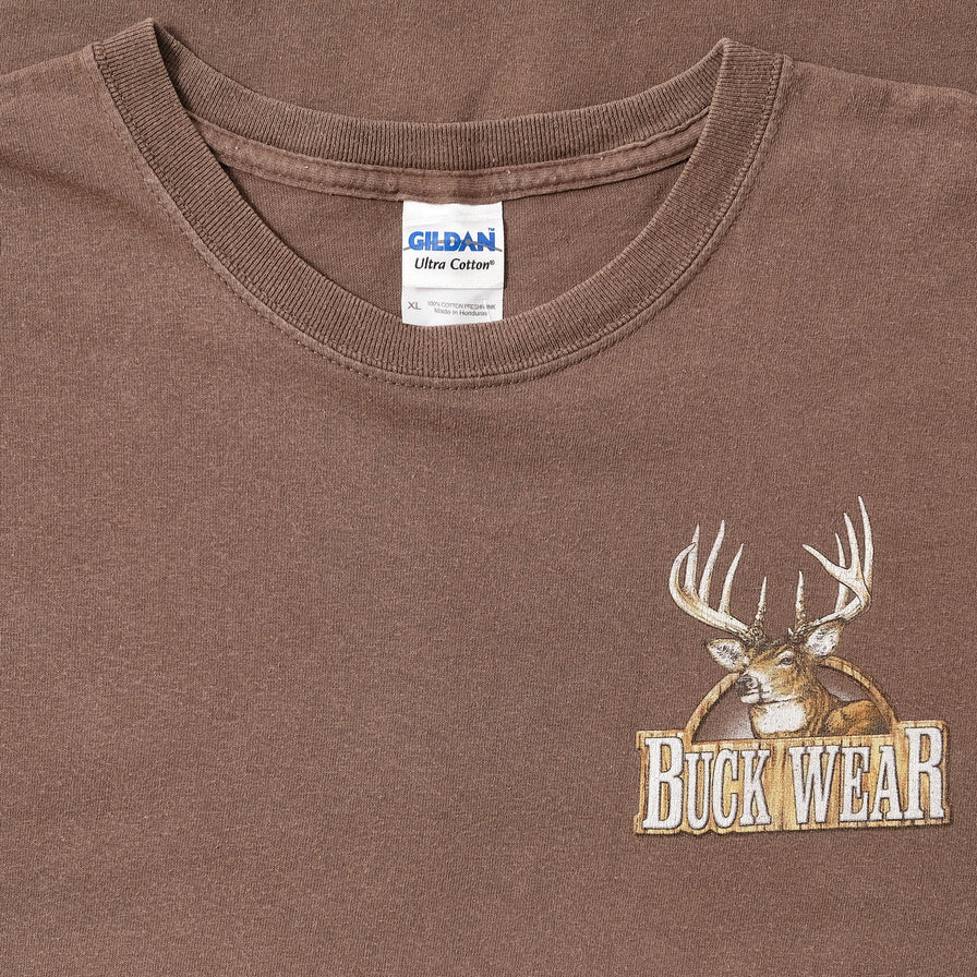 Vintage Buck Wear T-Shirt XLarge 