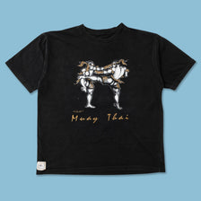 Vintage Muay Thai T-Shirt Large 