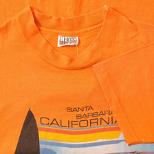 Vintage Women's Santa Barbara California T-Shirt Medium 
