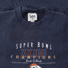 1999 Denver Broncos Super Bowl Sweater Large 