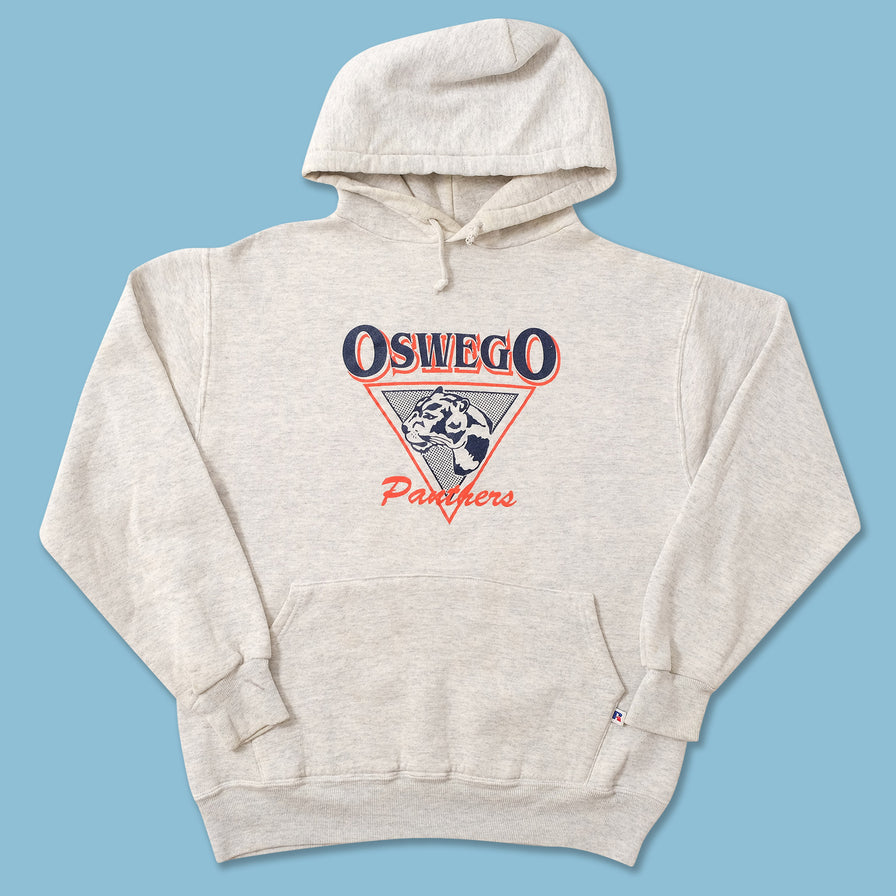 Vintage Russell Athletic Oswego Panthers Hoody Medium 
