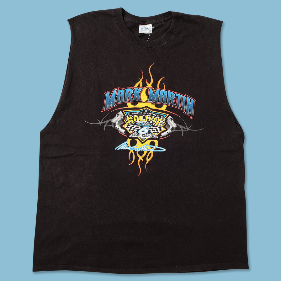 Vintage Mark Martin Racing Tank Top XLarge 
