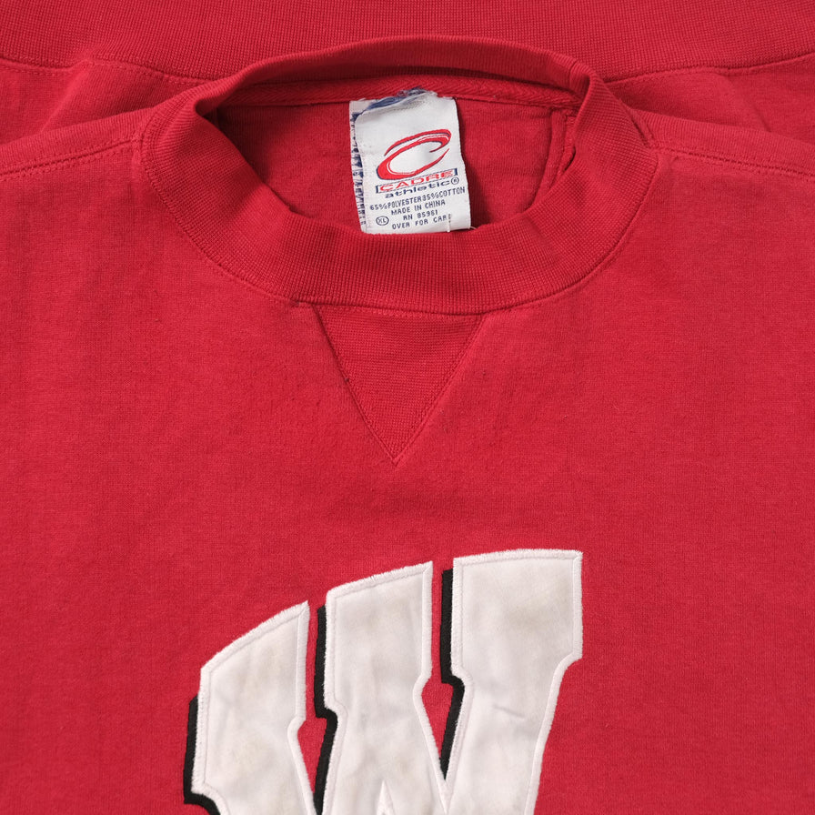 Vintage Wisconsin Badgers Sweater XLarge 