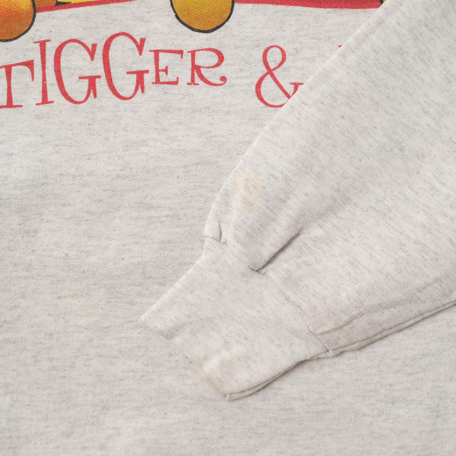 Vintage Tigger & Pooh Sweater XLarge 