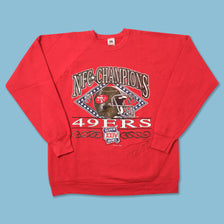 Vintage 1989 San Francisco 49ers Championship Sweater 2XLarge 