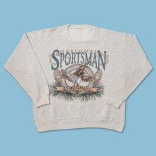 Vintage Ducks Sweater Medium 