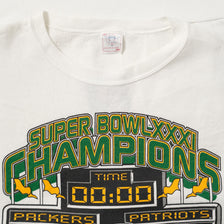 Vintage 1997 Super Bowl Green Bay Packers Sweater XLarge 