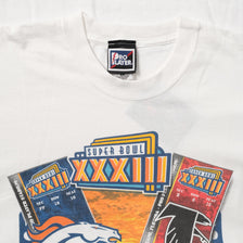 Vintage 1998 Super Bowl T-Shirt XLarge 