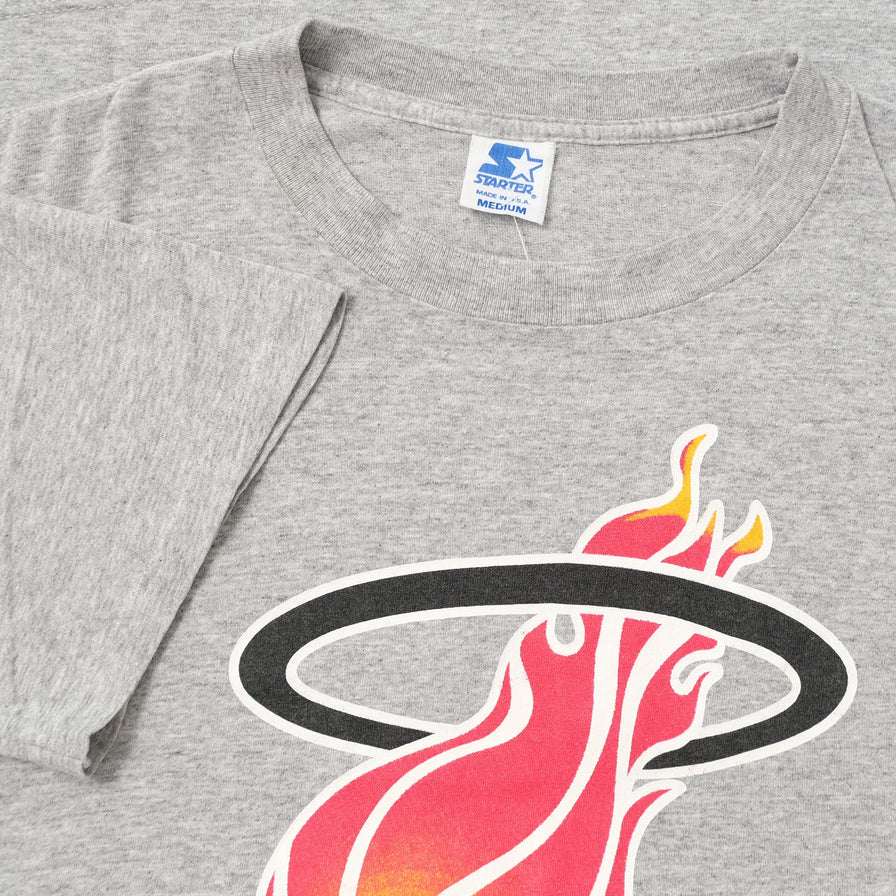Vintage Starter Miami Heat T-Shirt Medium 
