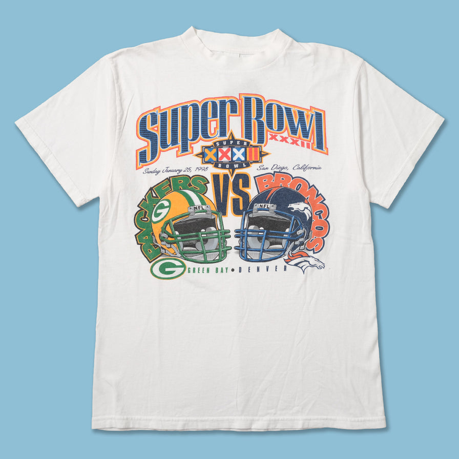 Vintage 1998 Super Bowl T-Shirt Large 