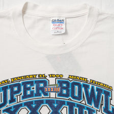 Vintage 1999 Super Bowl T-Shirt XLarge 