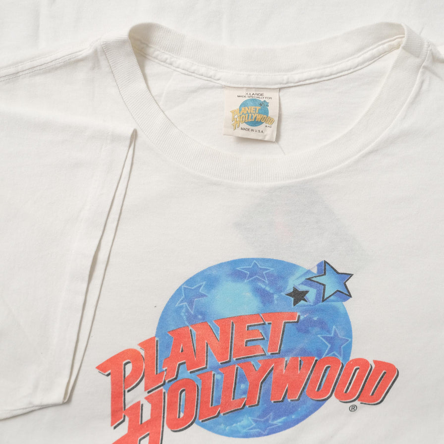 Vintage Planet Hollywood T-Shirt XLarge 