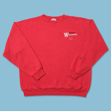 Vintage Wisconsin Badgers Sweater Medium 