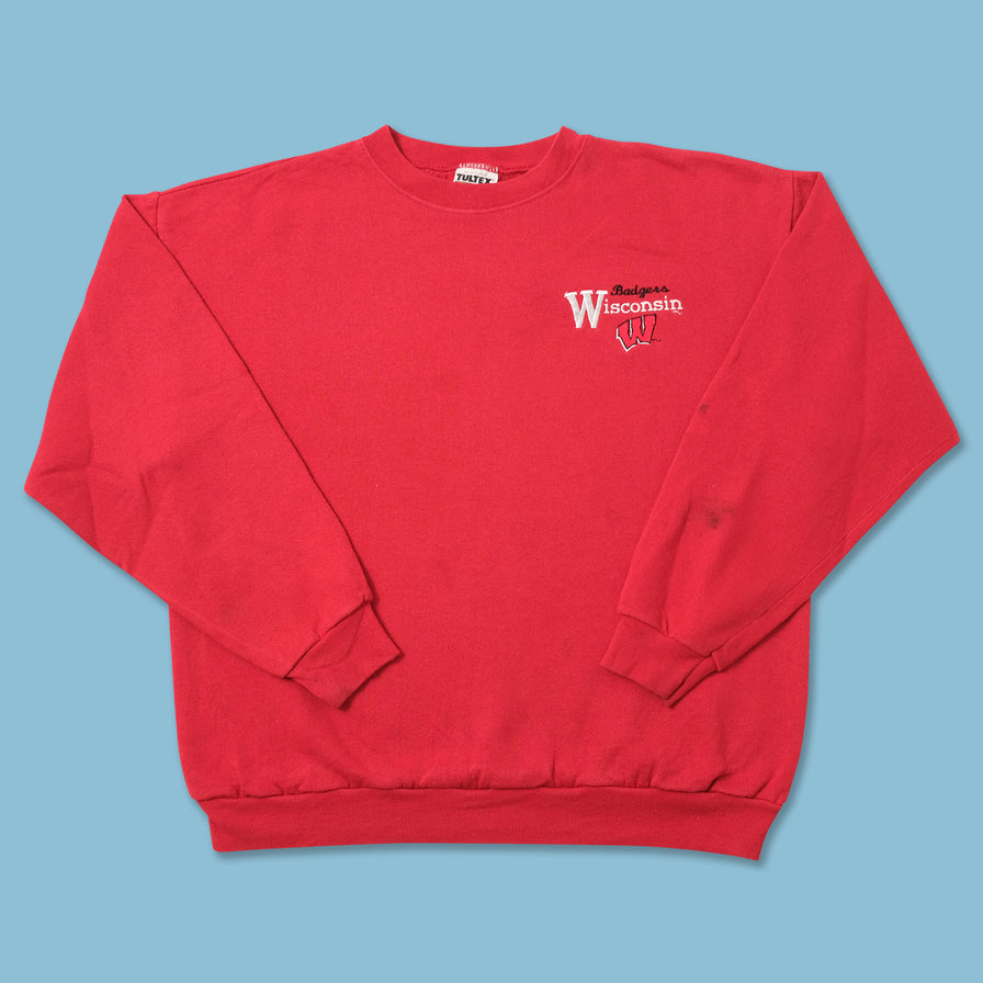 Vintage Wisconsin Badgers Sweater Medium 