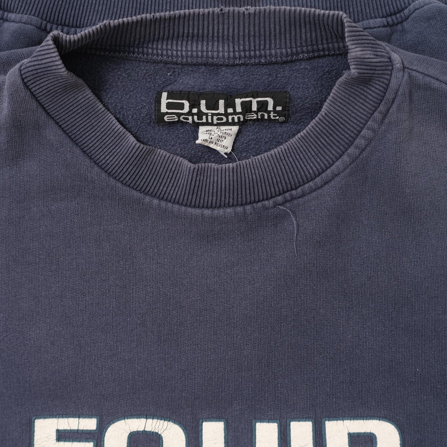 Vintage 1992 Bum Equipment Sweater Large 