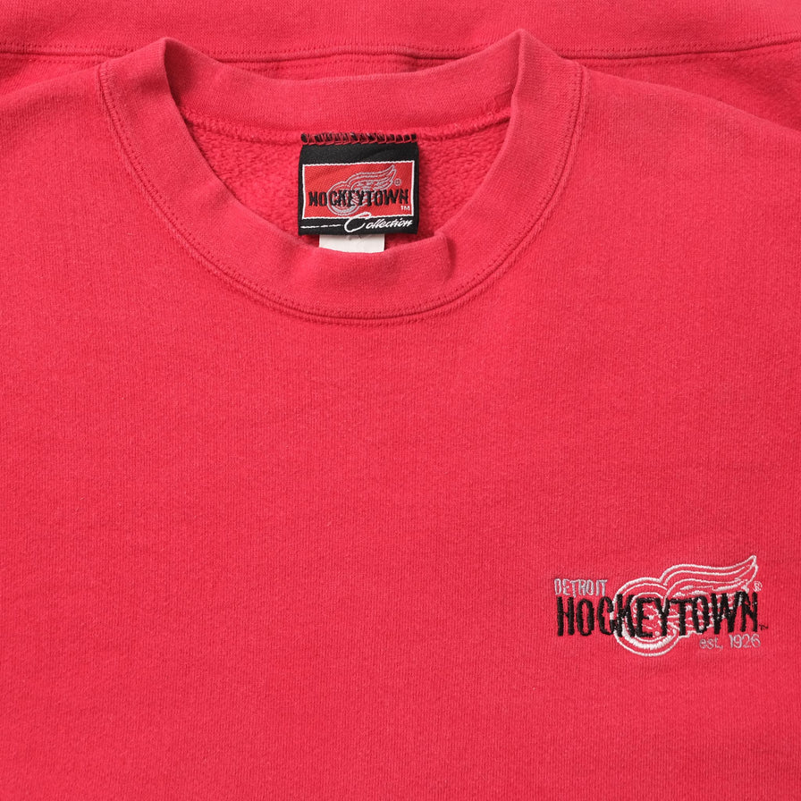 Vintage Detroit Red Wings Sweater XLarge 