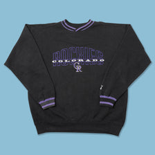 Vintage Colorado Rockies Sweater Large 