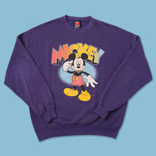 Vintage Mickey Mouse Sweater XLarge 